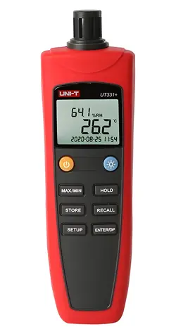 UNI-T UT331+ / Měřič teploty a vlhkosti / -20 až 70 °C / 0-99,9 % RH / USB