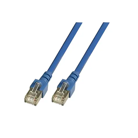 EFB Cat5e SF/UTP modrá / Patch kabel / RJ-45 / PVC / 10 m