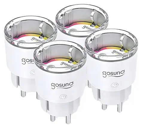 Gosund EP2-Z (4-pack) / Chytrá zásuvka / ZigBee / 10A