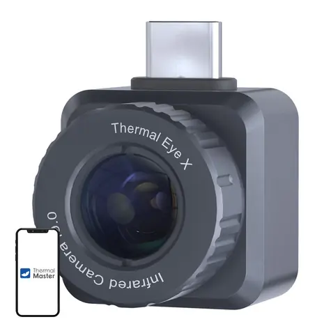 THERMAL MASTER X2 USB-C / Termokamera / 256 × 192 px / 15x zoom / 50 Hz / pro Android