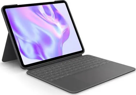 Logitech Combo Touch pro Apple iPad Pro 13" šedá / Klávesnice / s trackpadem