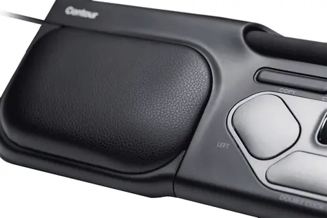 CONTOUR Opěrka zápěstí pro RollerMouse Pro3 / Opěrka zápěstí / černá / 2 ks