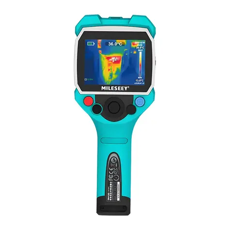 Mileseey TR256C / Termokamera / 256 x 192 / -20 až 550 °C / GPS / Wi-Fi / dálkoměr