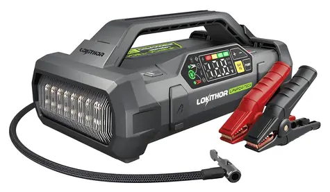 Lokithor JA3000 PRO / Startovací zdroj / 3000A / 46,08Wh / Kompresor / LED svítilna