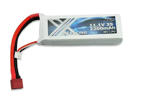 Amewi RC akumulátor LiPo 3S 2200mAh 40C DEANS / Akumulátor / 11,1V / Softcase