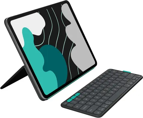 Logitech Flip Folio grafit / Pouzdro s klávesnicí / Apple iPad Pro & Air 13"