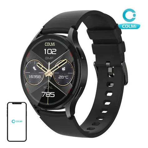 Colmi i28 Ultra černá / Chytré hodinky / 1,43" AMOLED / 466x466 / BT 5.3 / IP68