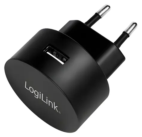 LogiLink PA0217 černá / Nabíjecí adaptér / 1x USB-A / 2,1 A / 10,5 W