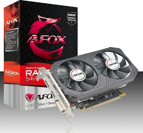 AFOX Radeon RX 550 / Grafická karta / 4GB GDDR5 / AFRX550-4096D5H4-V5