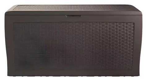 Keter Samoa Rattan 270 l hnědý / Zahradní box / Ratanový vzhled