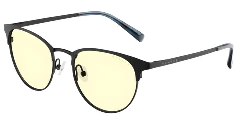 GUNNAR kancelářske/herní brýle APEX ONYX/NAVY - jantárová skla / BLF 65 / GUNNAR focus