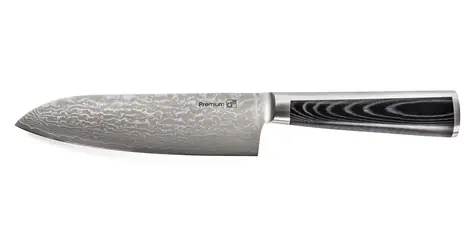 G21 Damascus Premium / Nůž Santoku / 17 cm