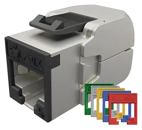 Solarix samořezný keystone CAT6A STP RAL FIT / Keystone / RJ-45 / 10G / stíněný