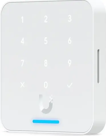 Ubiquiti UniFi Access Reader G3 Flex bílá / Přístupový systém / NFC čtečka s klávesnicí / PoE / Bluetooth 4.1