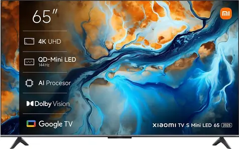 65" Xiaomi TV S mini LED Verdigris / Televize / Mini LED / 4K UHD / 144Hz / Google TV