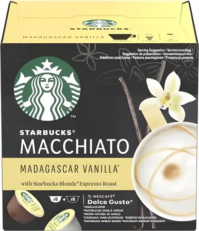 Starbucks Dolce Gusto Macchiato Vanilla / Kapslová káva