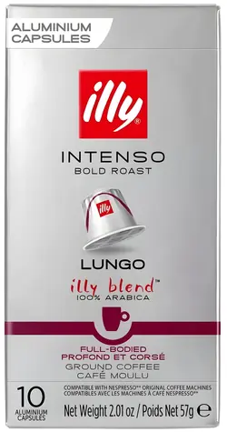 Illy Intenso Lungo Nespresso 10 ks / Kapslová káva