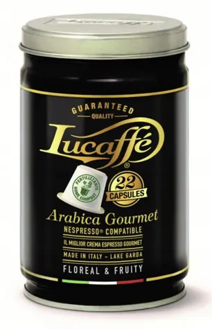 Lucaffé Arabica Gourmet Nespresso 22 ks / Kapslová káva