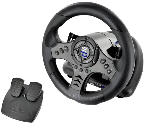 SUPERDRIVE SV450 / Sada volantu a pedálů / PS4 / Xbox One / Xbox Series X/S / Nintendo Switch / PC