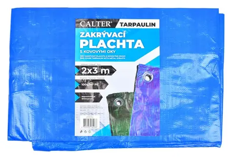 RULYT Plachta nepromokavá modrá / Krycí plachta / 2x3 m / 100 g/m2