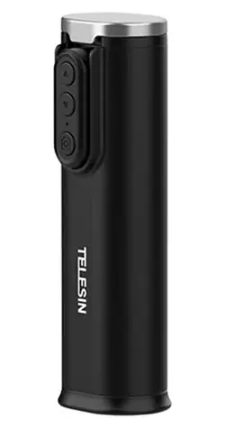 Telesin P1-HSS-02 / Držák na telefon / Bluetooth / 360° otočení / Svorka do 4 cm