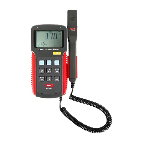 Uni-T UT385 / Měřič výkonu laseru / 0-39,99 mW / 400-1100 nm / LCD displej
