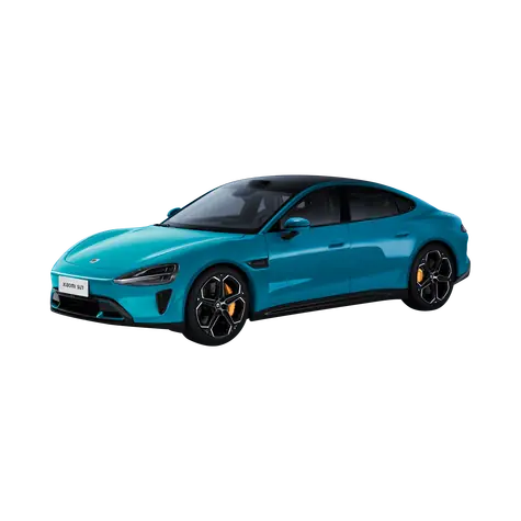 XIAOMI Model auta SU7 Aqua Blue / 1:18 / Die-cast