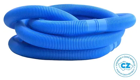 Bazénová hadice 5/4" (32 mm) 10 m modrá / Hadice / průměr 32 mm / propojení filtrace a bazénu