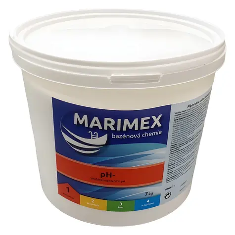 Marimex pH- 7 kg / Přípravek na snížení pH / Prášek / Bazény, vířivky