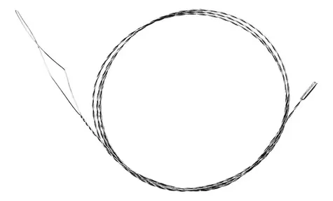 Suretti Provlékač 60 cm / Rybářská pomůcka / pro vlasec, šňůru a montážní prvky