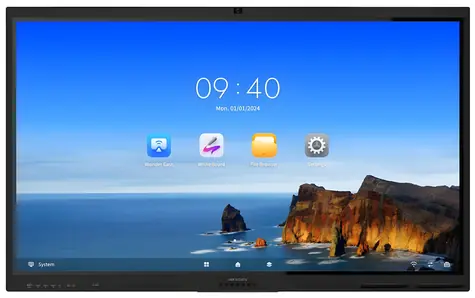 65" HIKVISION Interaktivní dotykový panel / 4K / Android 13 / 8GB / 128GB / Dotyk 40 bodů / USB-C / HDMI / BT