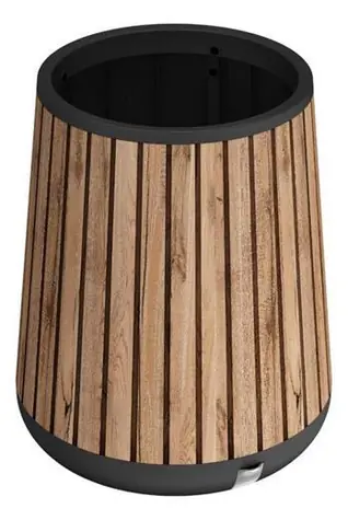 Keter Deco Conic ořechová / Květináč
