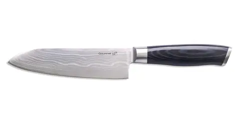 G21 Gourmet Damascus / Nůž / Santoku / 17 cm