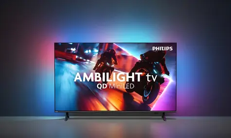 55" Philips 55MLED920/12 černá / Televizor / QD-MiniLED / 4K UHD / Ambilight / Wi-Fi 5 / BT 5.2
