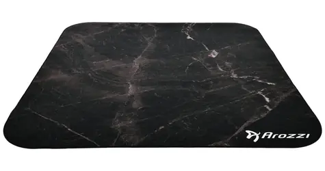 AROZZI ZONA Quattro Black Marble / Ochranná podložka pod herní židli