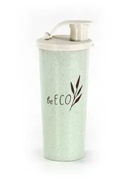 G21 Shaker beECO Fitness zelená / 450 ml