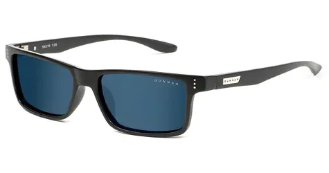 GUNNAR Dioptrické brýle Vertex Reader Onyx / Sluneční skla / BLF 90 / Dioptrie +1