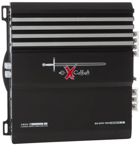 Excalibur X-500.2 / Zesilovač / 2kanálový / 2x 50W / 1x 150W (můstek)