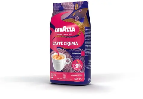 LAVAZZA Caffe Crema Infinito 1 kg / Zrnková káva