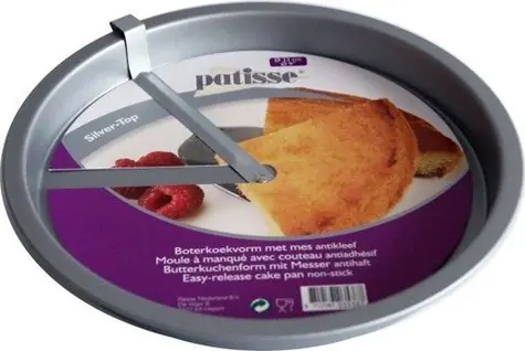 Patisse Silver Top Forma na dort s oddělovačem 23 cm / Forma na pečení / O 23 cm / Univerzální