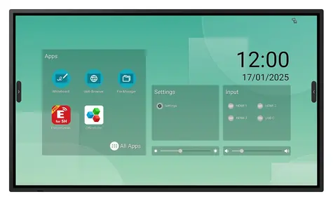 43" NEC LM431 černá / Interaktivní dotykový displej / UHD 4K / OPS slot / Android 14 / Wi-Fi 6