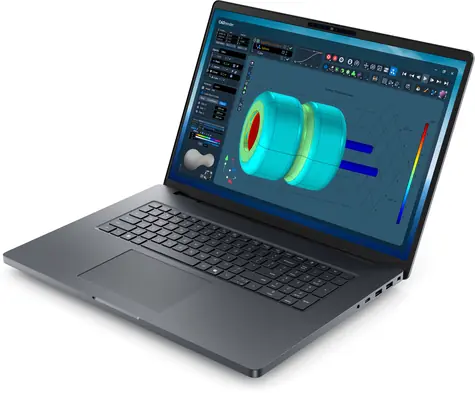DELL Pro Max Plus 18 MB18250 černá / Notebook / 18" QHD+ / Intel Ultra 7 265HX / 32GB / 1TB SSD / RTX PRO 3000 12GB