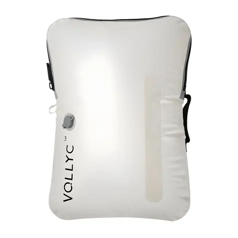 Flextail EZYPACK bílá / Kompresní kostka na oblečení / 35x11x50 cm / kufry 20-28"