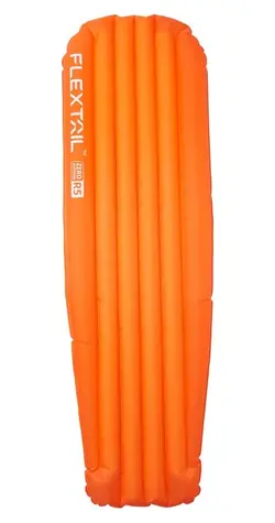 FLEXTAIL Nafukovací matrace Zero Mattress R05 Mummy L oranžová / Izolace R 6,0 / Komfort -18°C / 185x51 cm