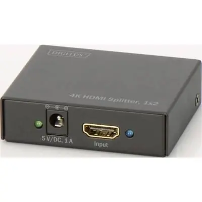Digitus DS-46304 černá / HDMI splitter / 1x2 / 4K Ultra HD