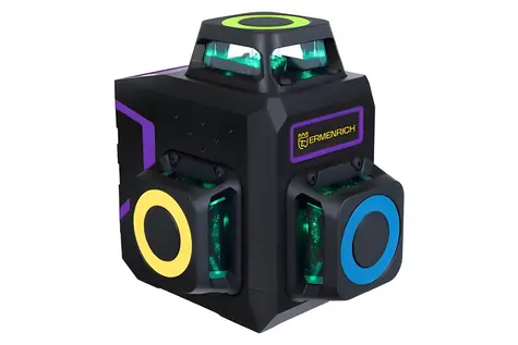 Ermenrich LV50 PRO fialová / Laserová vodováha