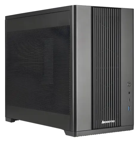 CHIEFTEC BX-10B-M-OP černá / PC skříň / Mini Tower / mATX, Mini-ITX / Bez zdroje / USB-C / 2 roky záruka