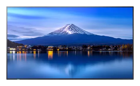 43" NEC P436 černá / Velkoformátový displej / UHD 4K / IPS / 700 cd/m2 / 24/7 / 3x HDMI / RJ45