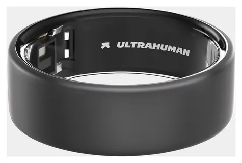 Ultrahuman Ring Air matná šedá vel. 5 / Chytrý prsten