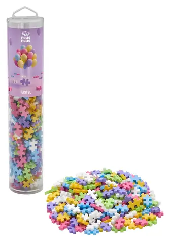 PLUS-PLUS Stavebnice Pastel mix / 240 dílků / Tuba